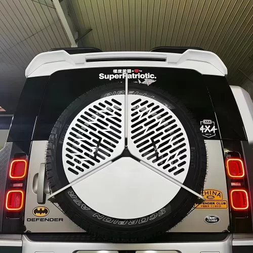 Land Rover Defender spare tire cover Grill New Land Rover Defender modified accessories