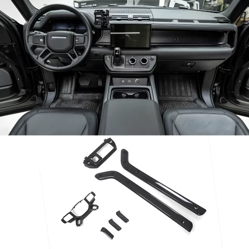 Land Rover Defender Carbon Fiber interior Retrofit New Land Rover Defender retrofit accessories